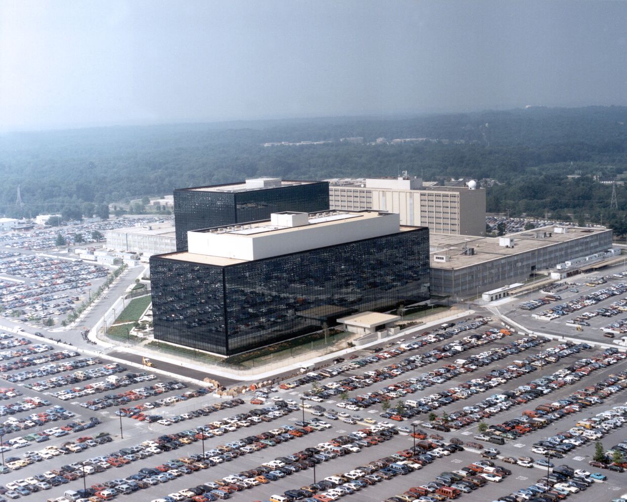 Здание Агентства национальной безопасности (АНБ) в США