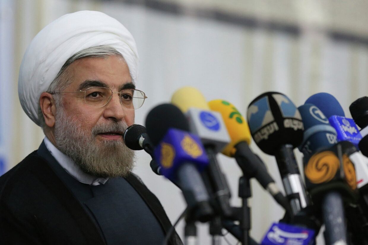 Хасан Роухани на выборах президента Ирана