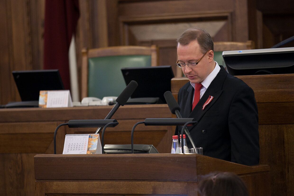 Николай Кабанов, депутат Сейма Латвии. Архив