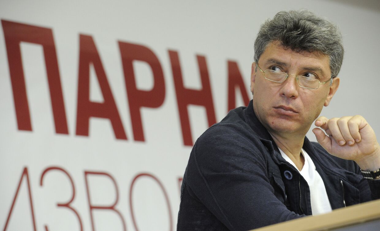 Сопредседатель Партии Народной Свободы Борис Немцов