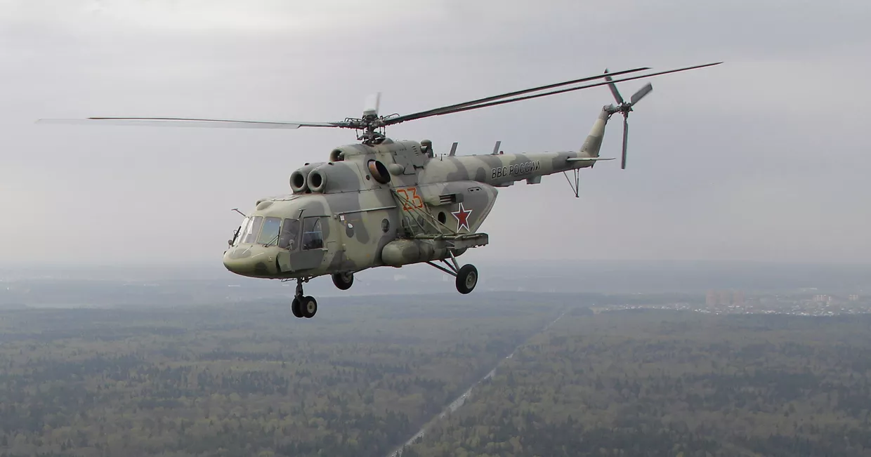 Вертолет Ми-17. Архив