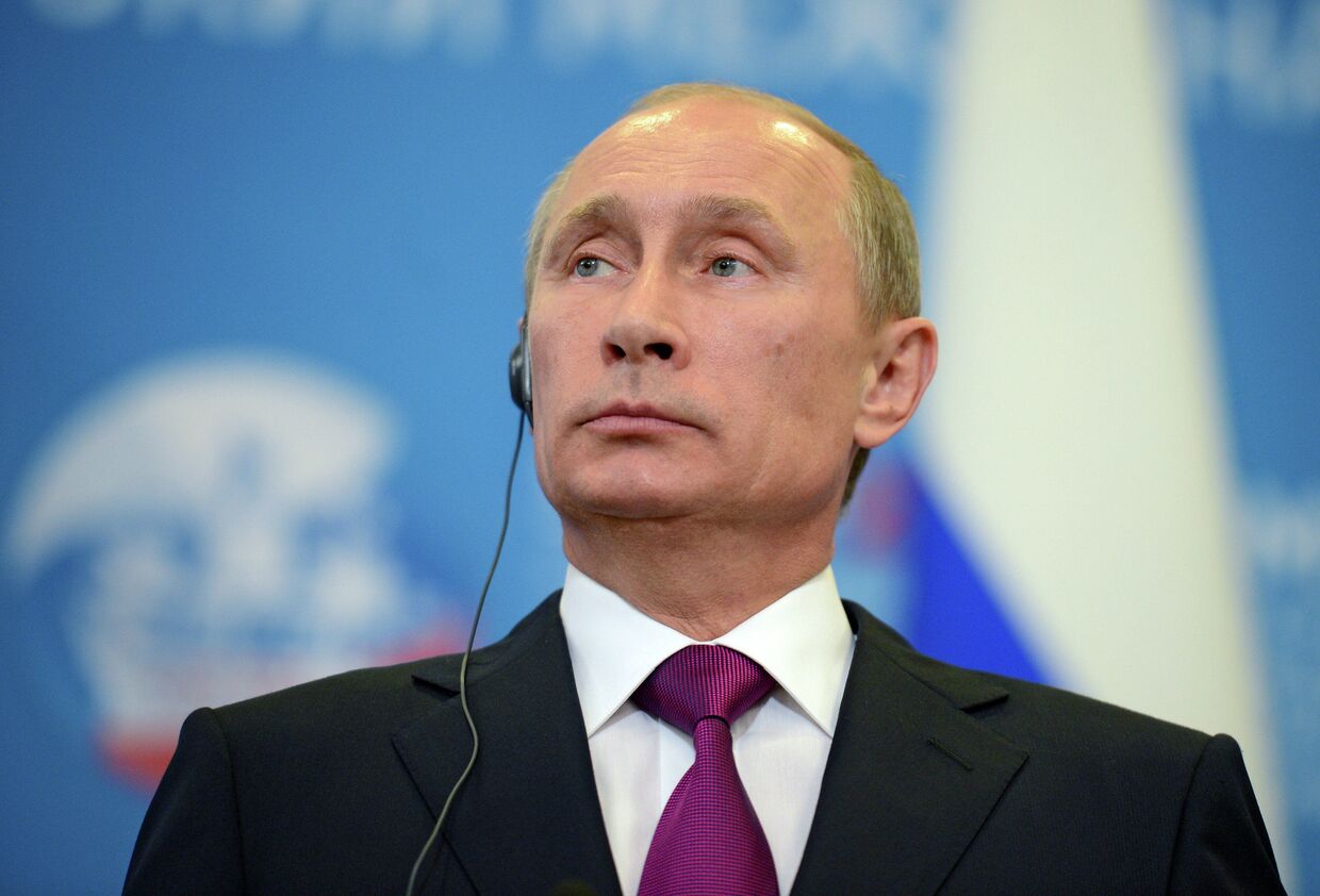 резидент России Владимир Путин