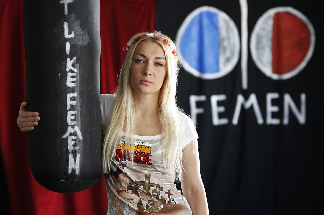 Лидер движения Femen Инна Шевченко