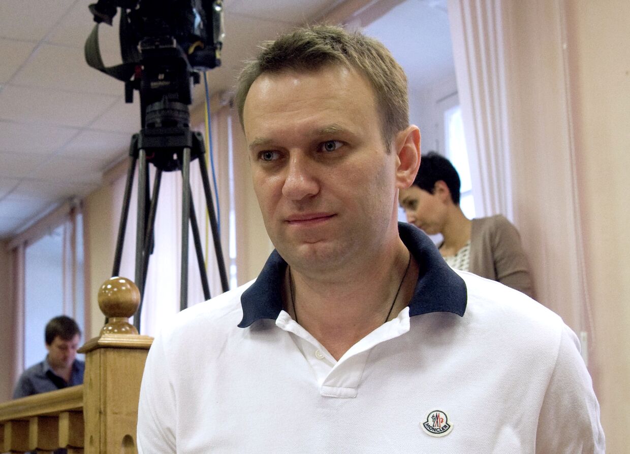 Алексей Навальный на заседании Ленинского районного суда города Кирова