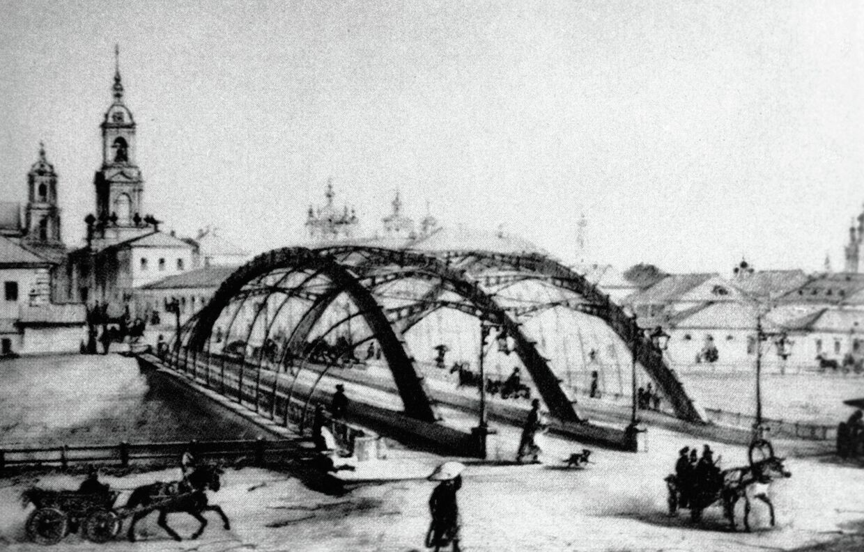 Старинный мост в Замоскворечье