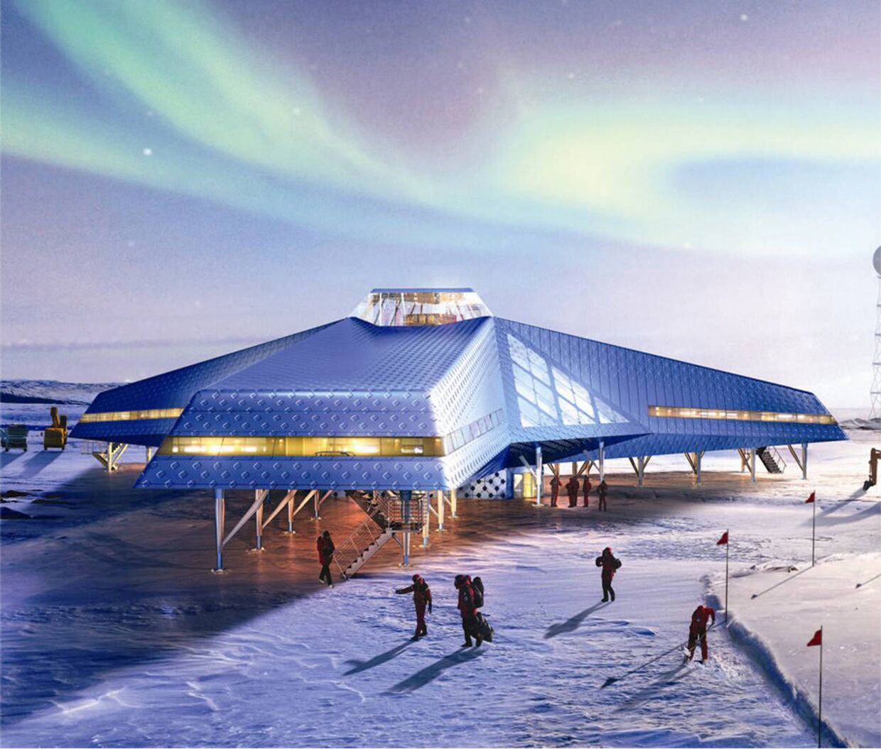 Выставка Ice Lab: проект полярной станции Jang Bogo (Южная Корея)