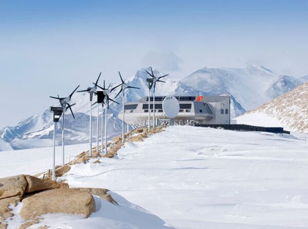 Выставка Ice Lab: проект полярной станции Princess Elisabeth Antarctica (Бельгия)