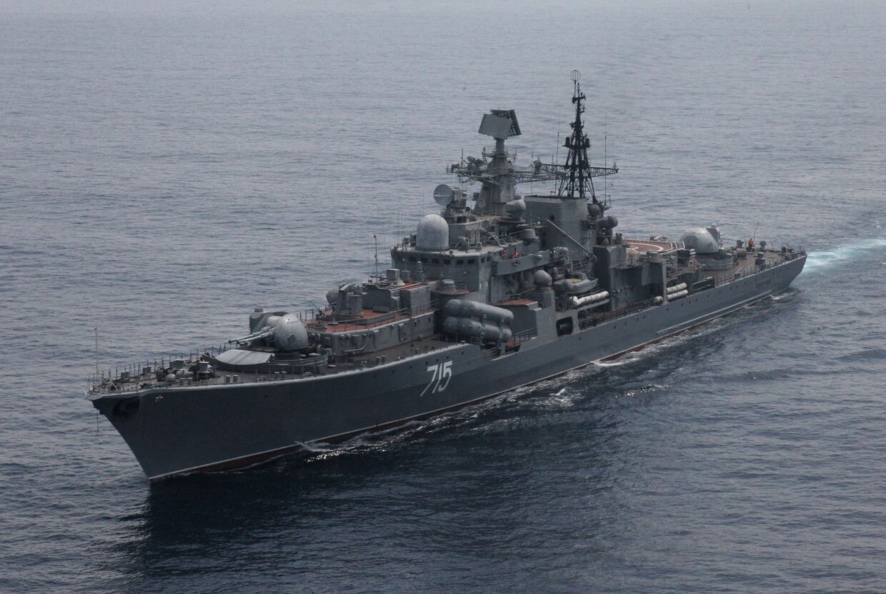 Совместные учения ВМС КНР и Тихоокеанского флота РФ