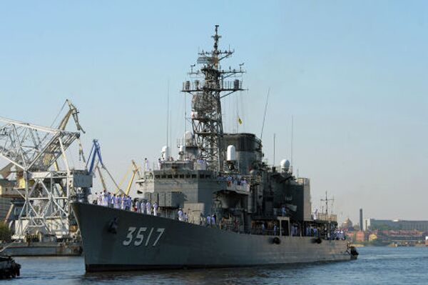 Визит миноносцев Морских сил самообороны Японии в Санкт-Петербург