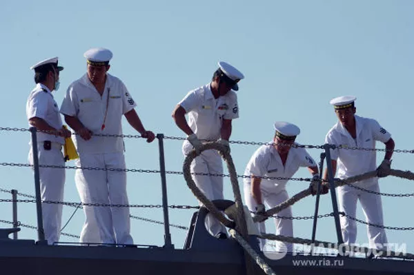 Визит миноносцев Морских сил самообороны Японии в Санкт-Петербург