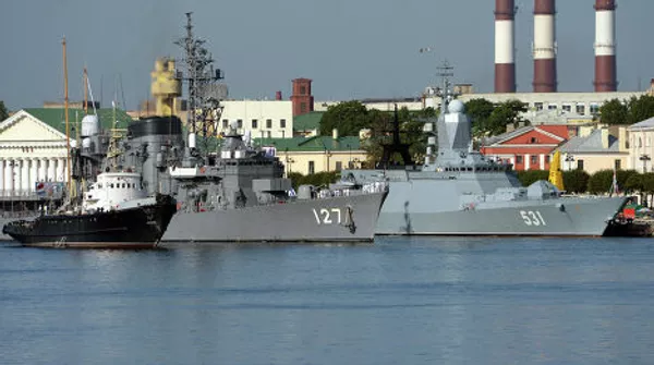 Визит миноносцев Морских сил самообороны Японии в Санкт-Петербург