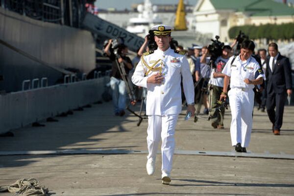 Визит миноносцев Морских сил самообороны Японии в Санкт-Петербург