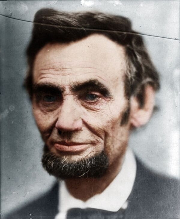 16-й президент США Авраам Линкольн