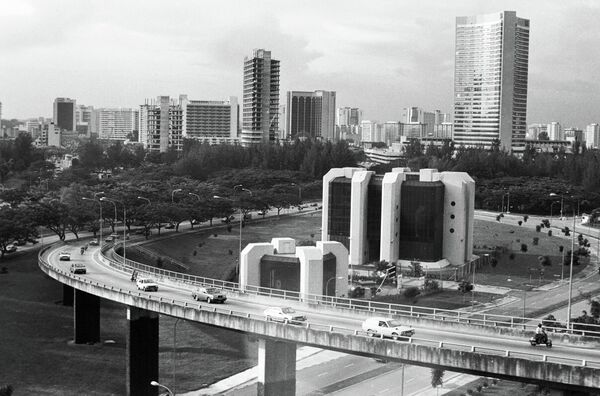 Транспортная развязка в Сингапуре