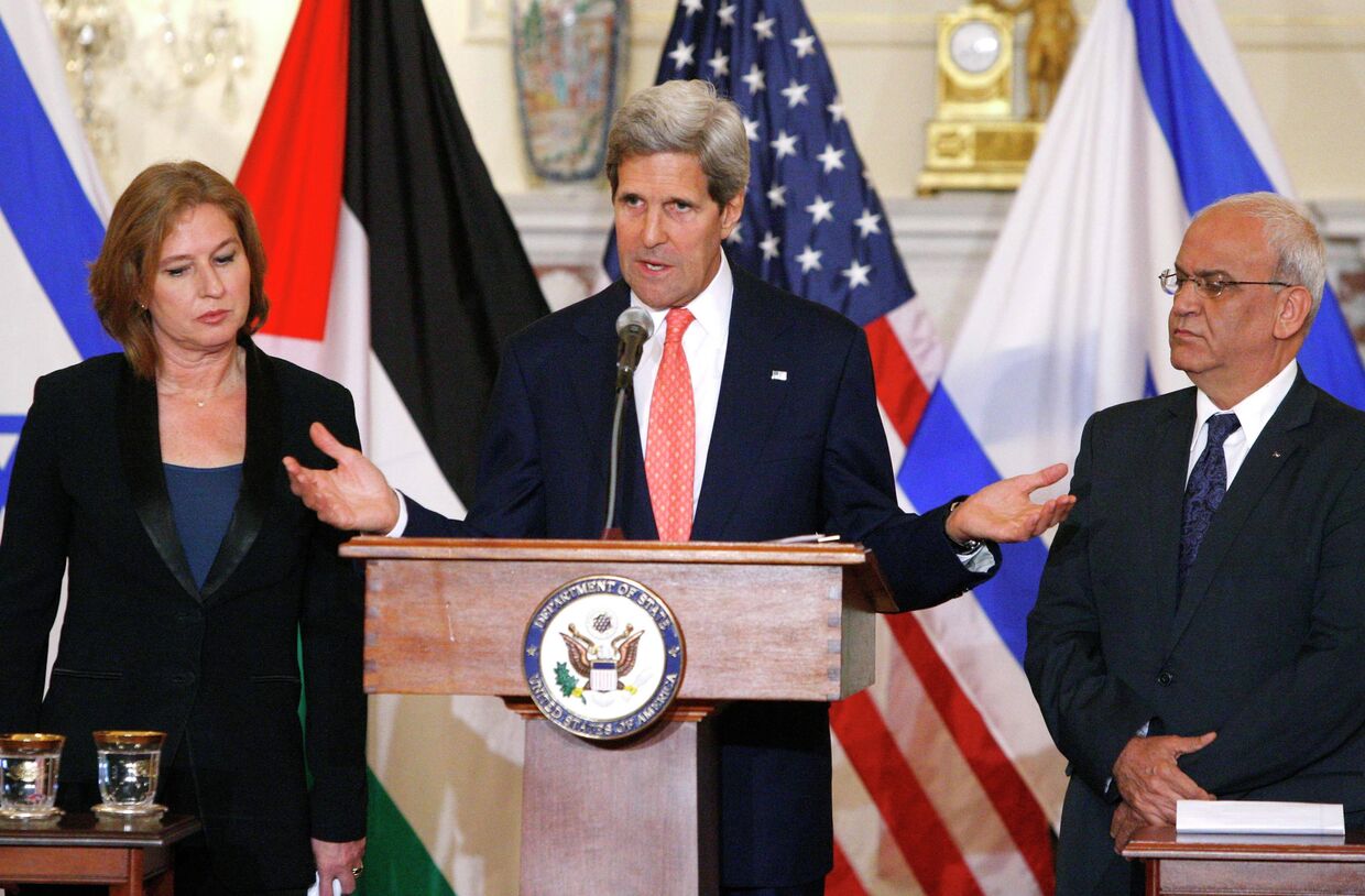 Палестино-израильские переговоры в Вашингтоне 