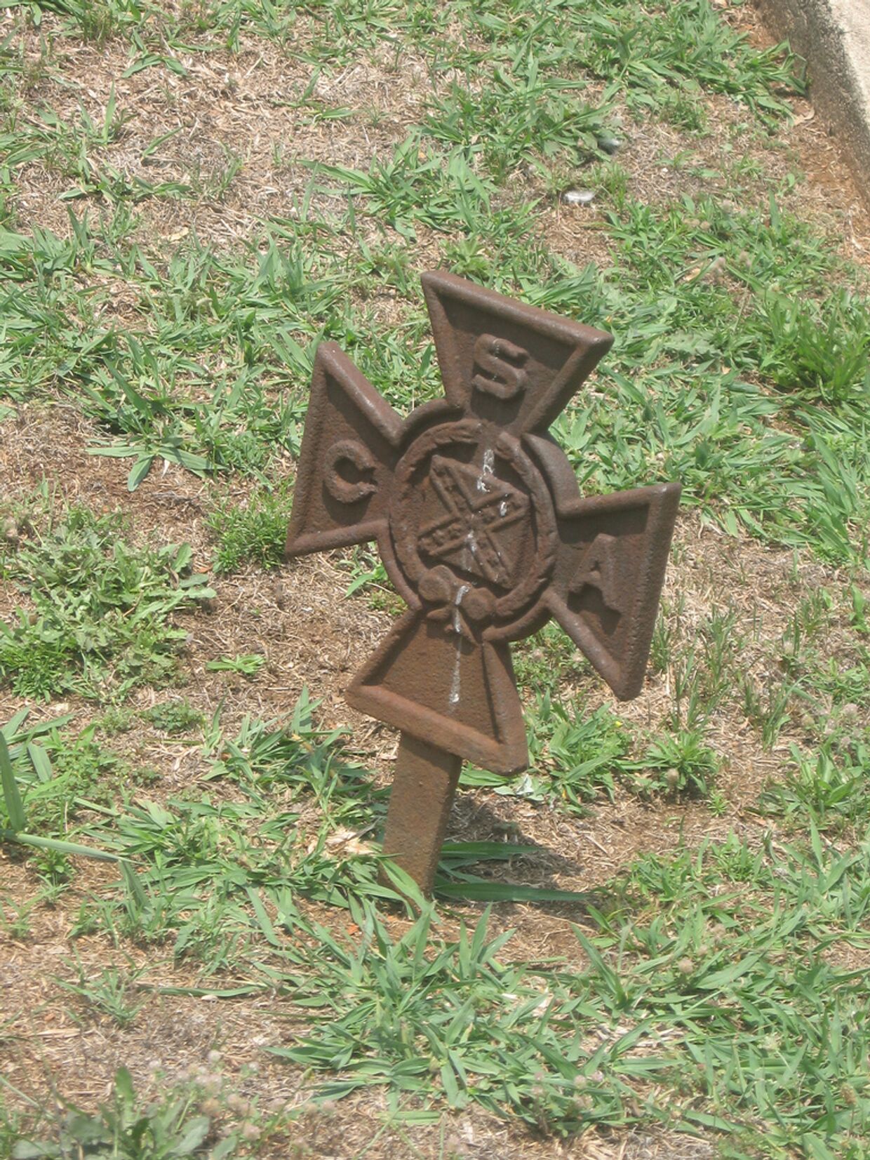 Могила солдата Конфедерации