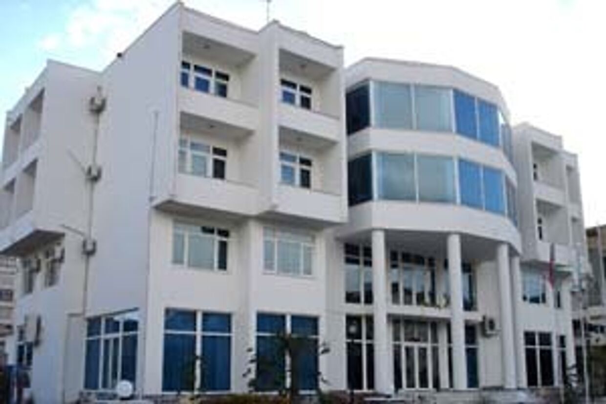 Здание российского посольства в Сухуми