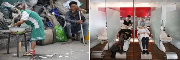 Контрасты жизни в Китае