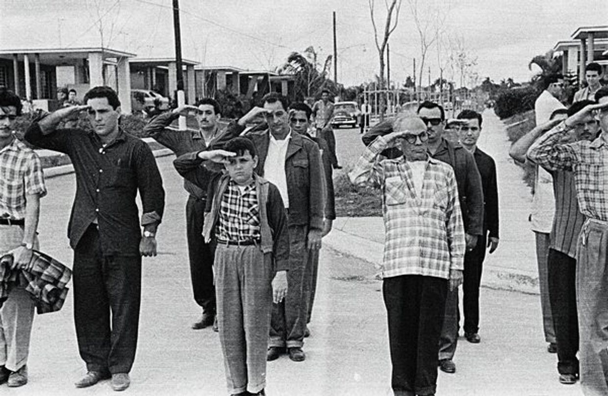 Куба, 1960- е гг. Фотография Генри Боровика на выставке Увидеть время