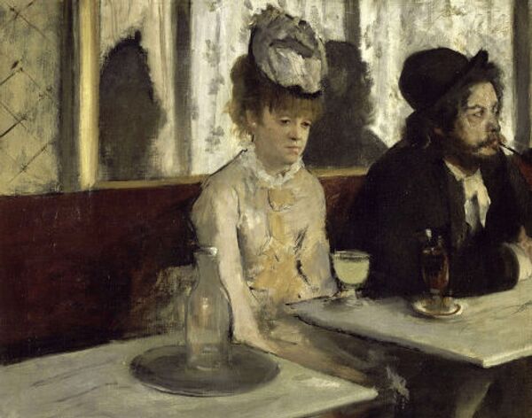 Эдгар Дега «Абсент» («В кафе»), 1876