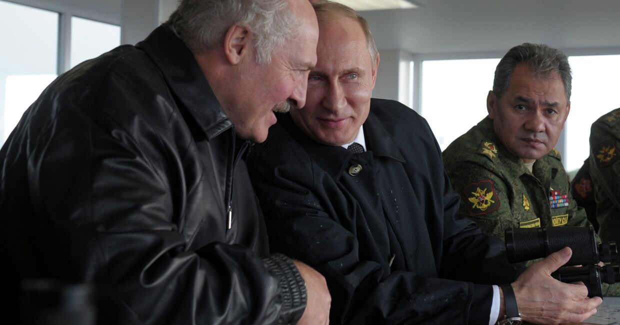 Владимир Путин и Александр Лукашенко, архивное фото