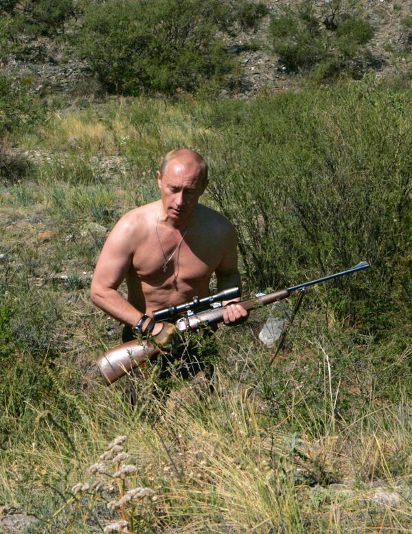 Владимир Путин в Тыве