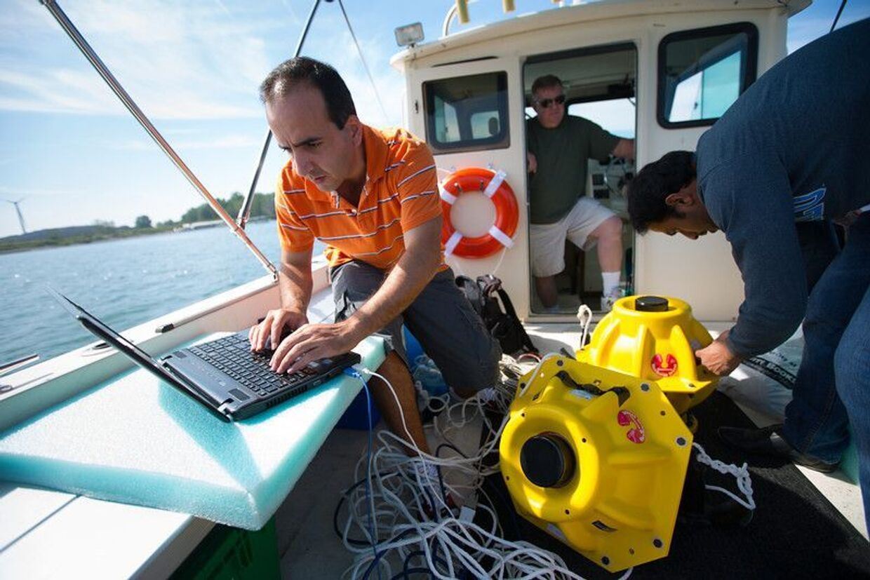 Испытания подводной сети Wi-Fi