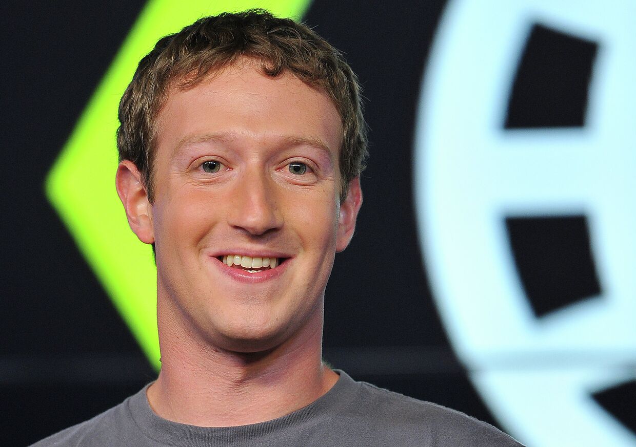 Основатель и гендиректор социальной сети Facebook Марк Цукерберг
