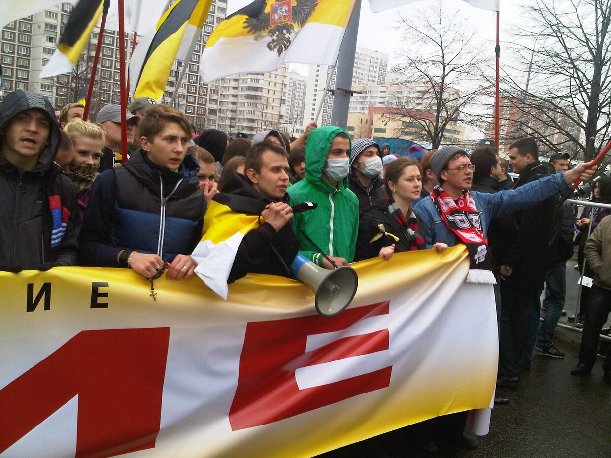 «Русский марш» в Люблино