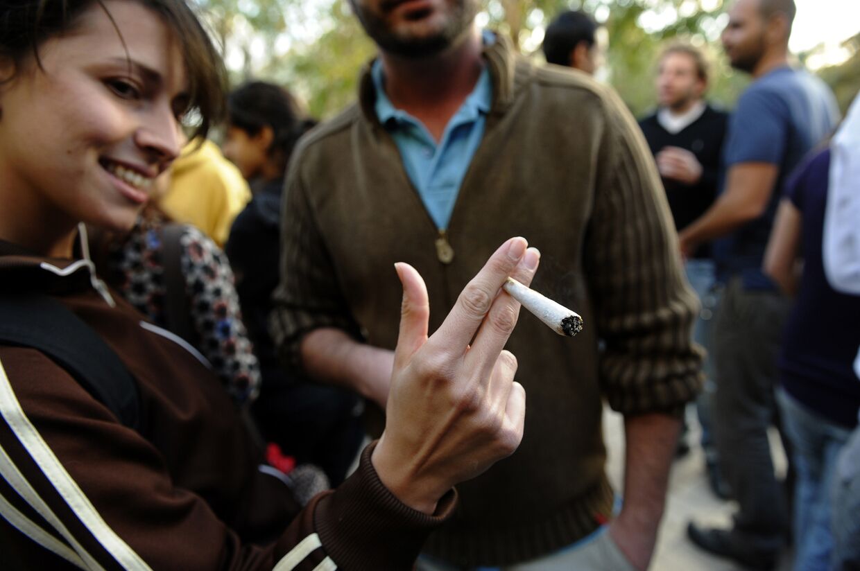 Курение марихуаны в Израиле