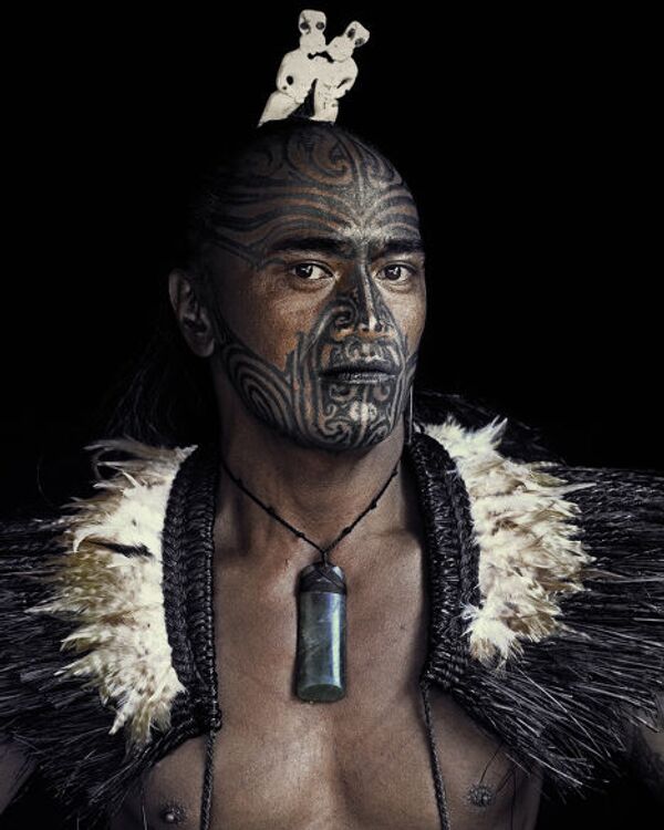 Мужчина из племени маори. Фотография проекта Before They Pass Away