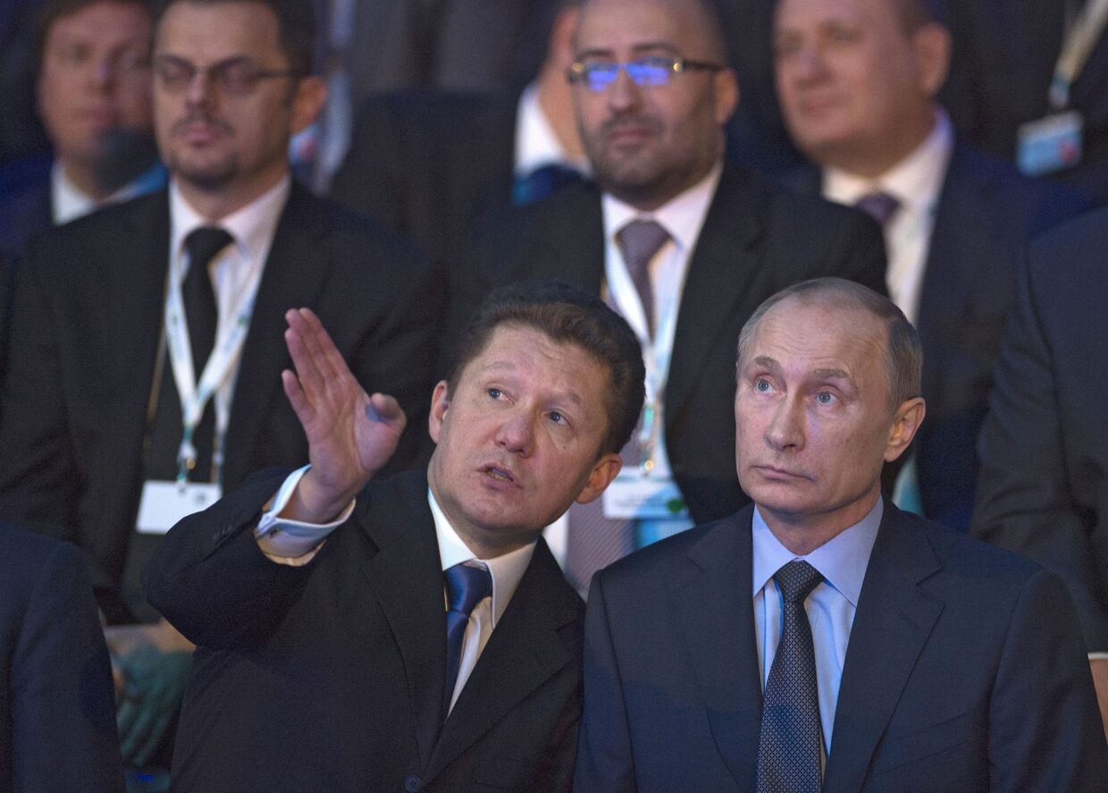 В.Путин принял участие в запуске проекта газопровода «Южный поток»