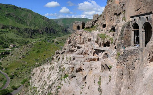 Пещерный город Вардзия в Грузии