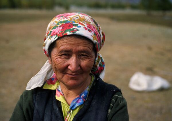 Жительница национального парка Алтай-Таван-Вогд