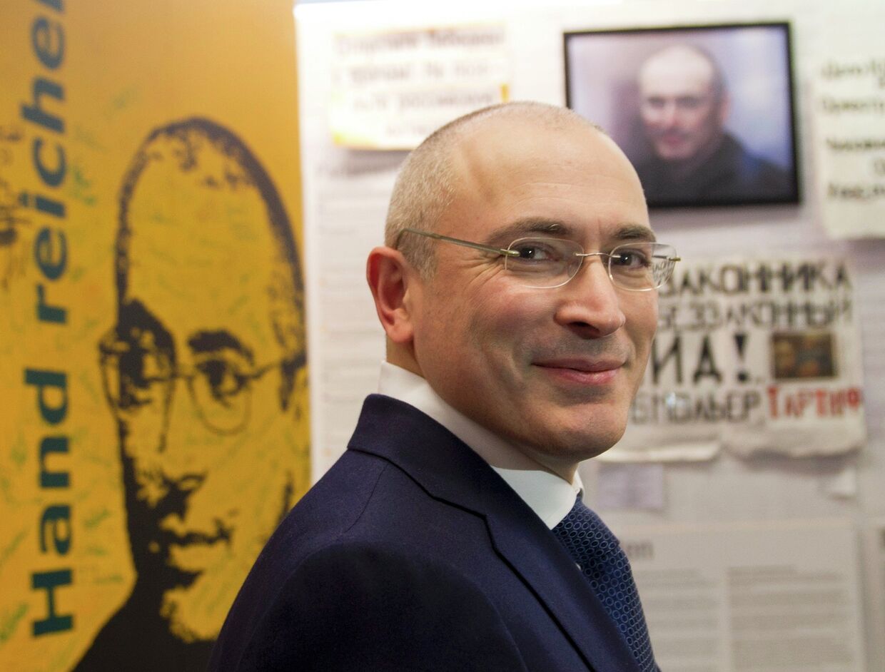 Экс-глава нефтяной компании ЮКОС Михаил Ходорковский 