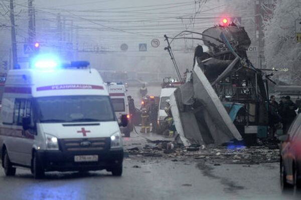 Теракт в троллейбусе в Волгограде