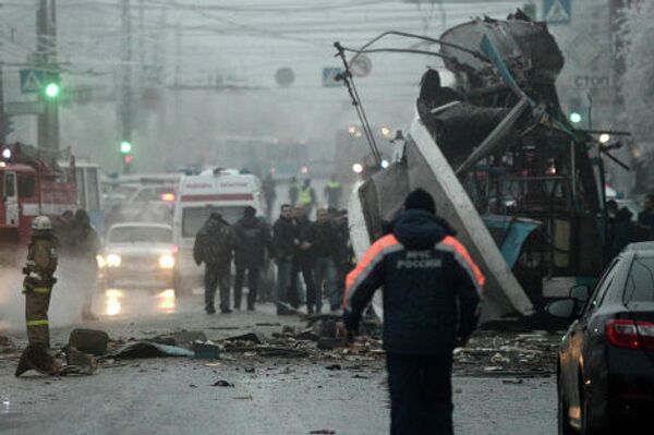 Теракт в троллейбусе в Волгограде