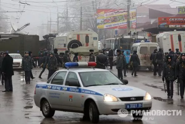 Взрыв в троллейбусе в Волгограде