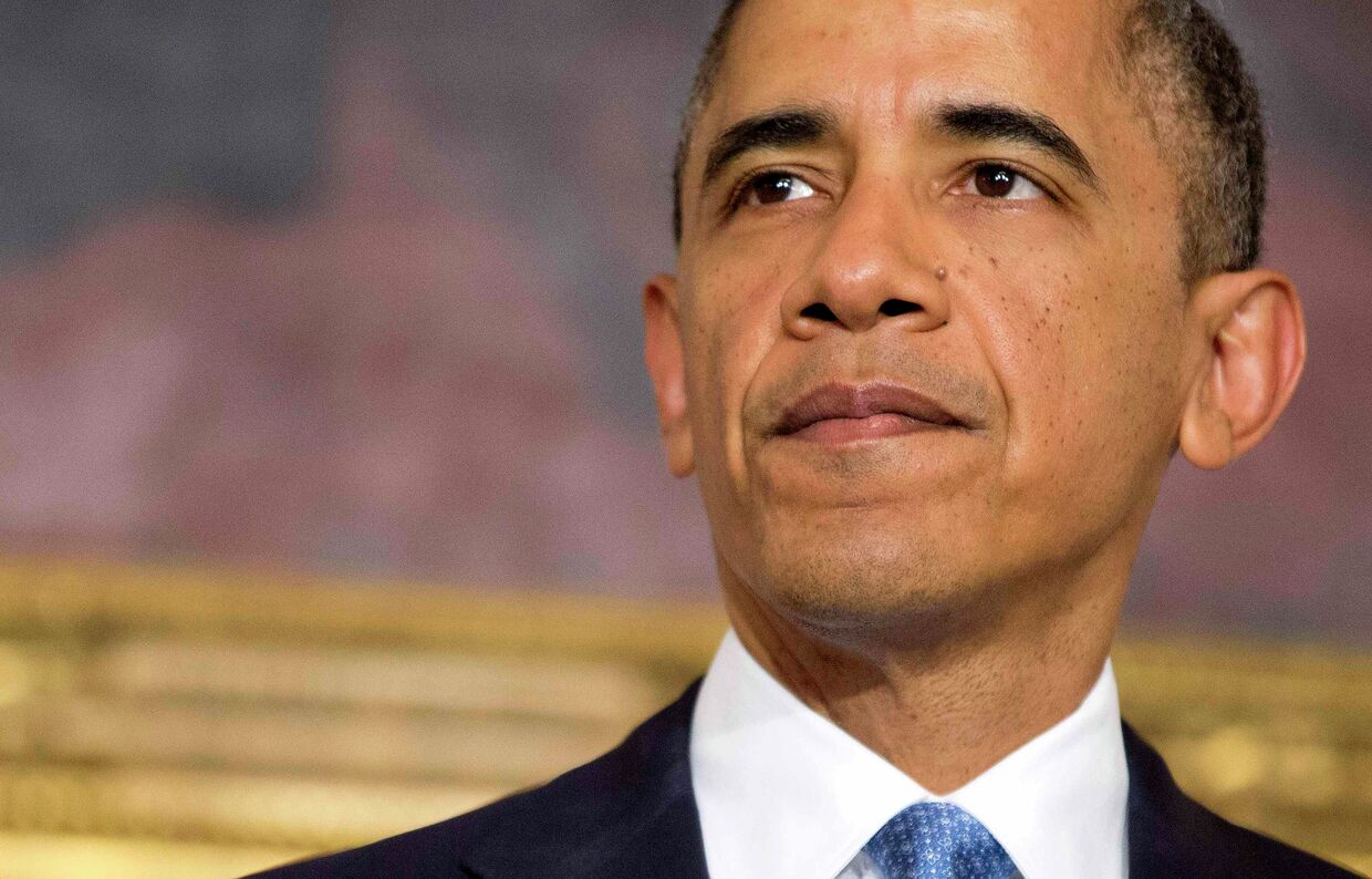 Президент США Барак Обама выступил с заявлением по соглашению между Ираном и шестеркой. Фото с места события