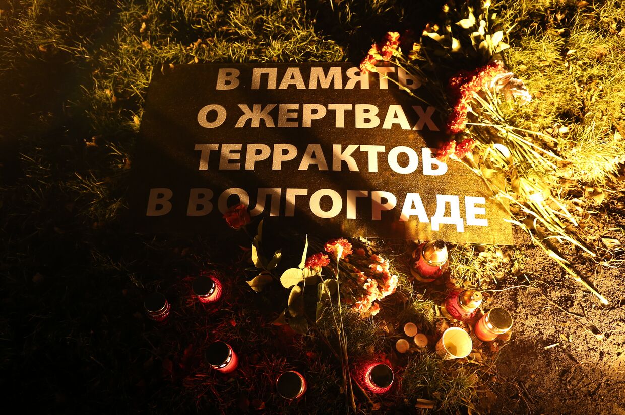 В Калининграде проходит акция памяти по погибшим в терактах в Волгограде