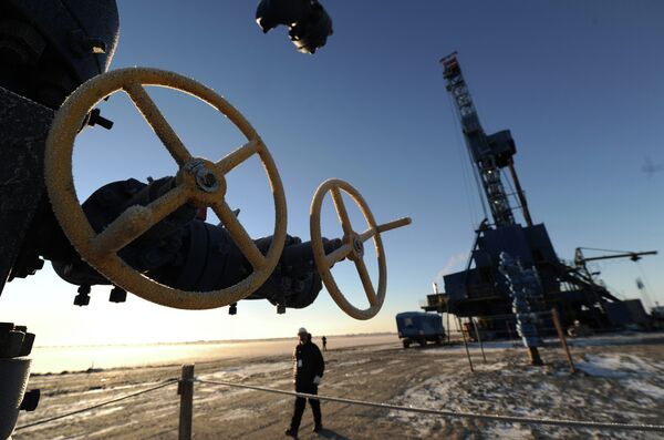 Газовая буровая установка Екатерина на Бованенковском месторождении Газовая буровая установка Екатерина на Бованенковском месторождении