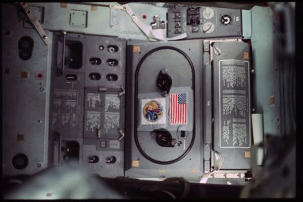 Интерьер пилотируемого космического корабля. Программа Аполлон 17