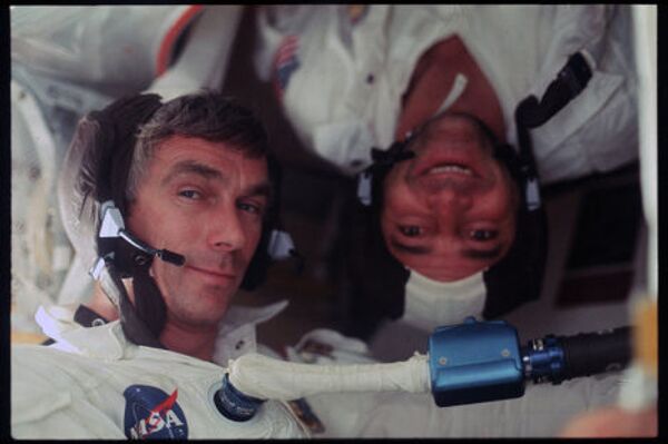Астронавты Юджин Сернан и Рональд Эллвин Эванс. Программа Аполлон 17