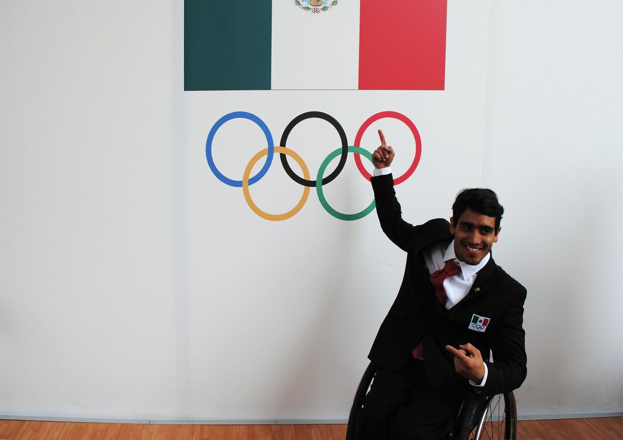 Участник Паралимпийских игр в Сочи от Мексики 