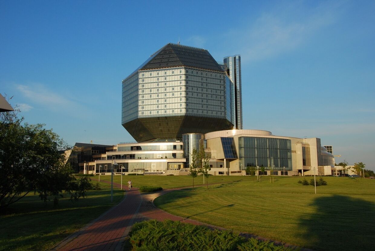 Национальная библиотека в Минске