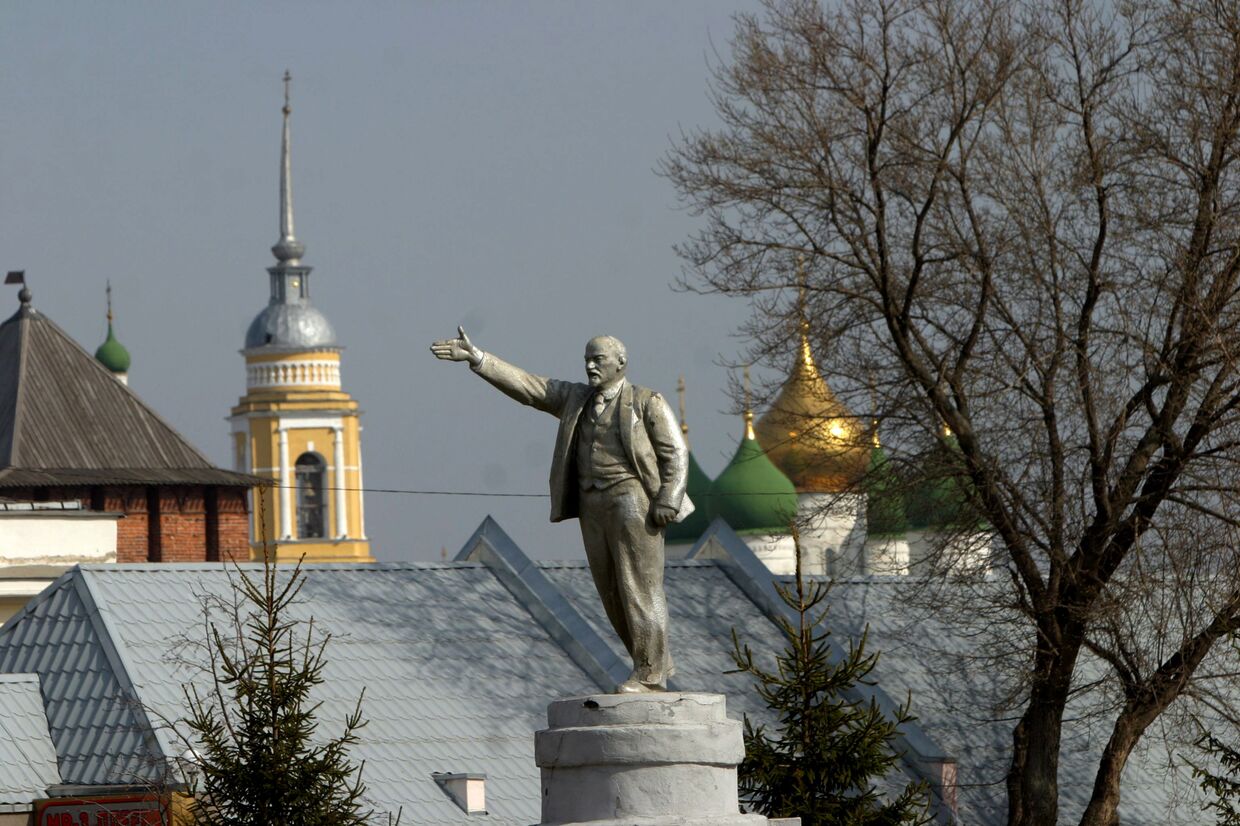 Памятник Ленину в Коломне