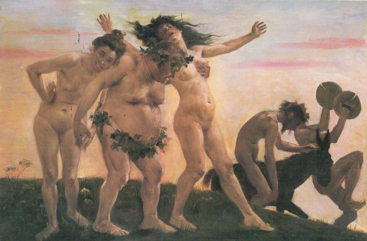 Ловис Коринт «Вакханалия», 1898 год