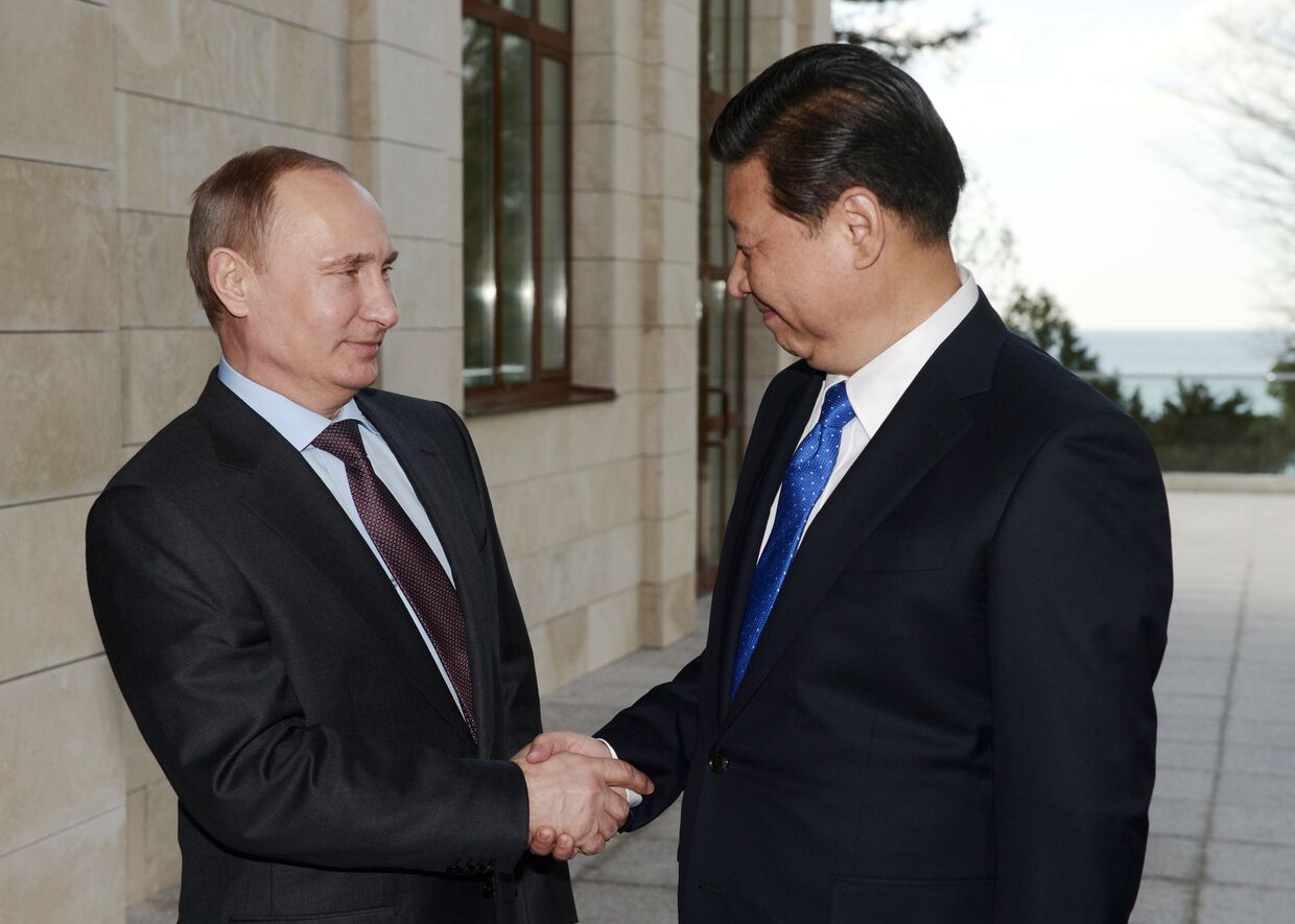 Владимир Путин встретился с председателем КНР Си Цзиньпином