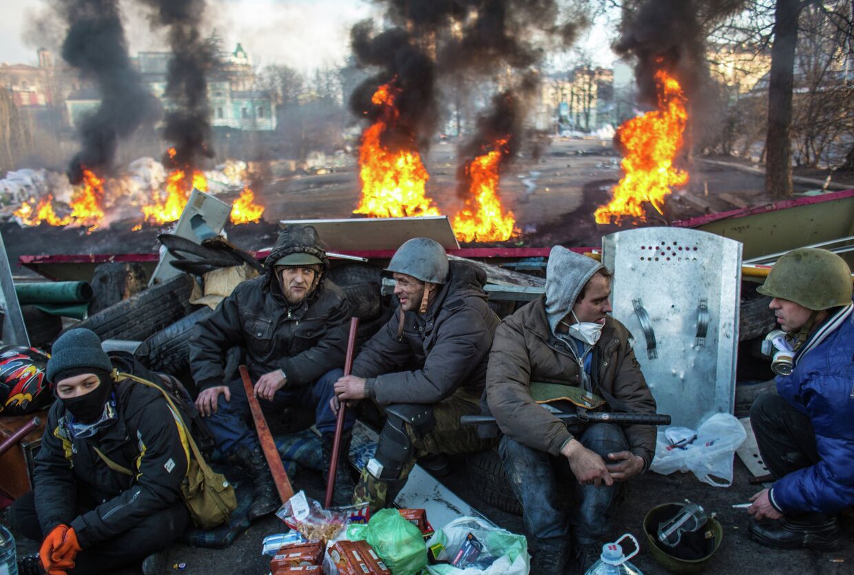 Развитие ситуации в Киеве. Архивное фото