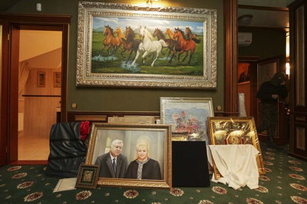 Картины в доме бывшего генпрокурора Украины Виктора Пшонки